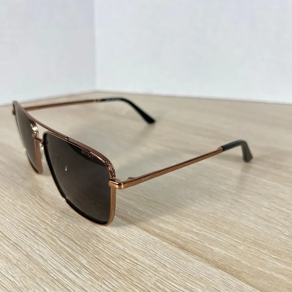 MVMT Navigator 002 Sunglasses Copper 57-14-140 Excellent Cond!